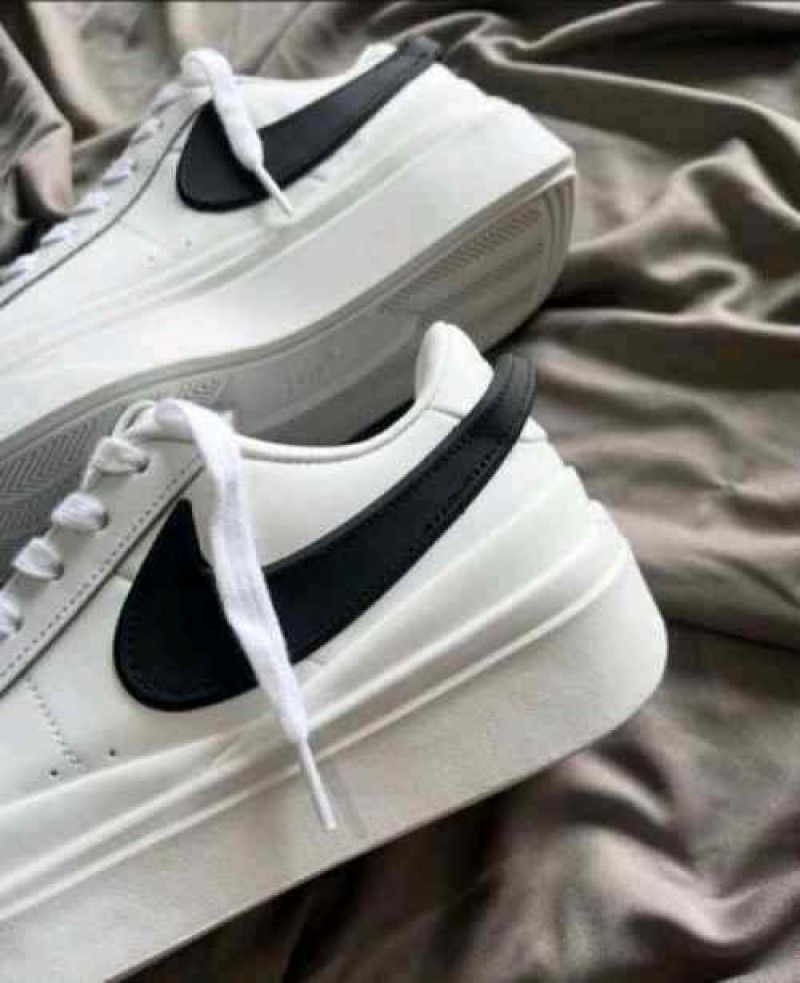 nikkee blazer phantom low white black