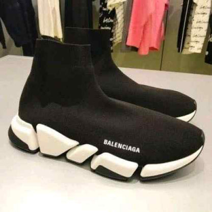 Balenciagaa Speed KNIT 2 0 Trainer Black White