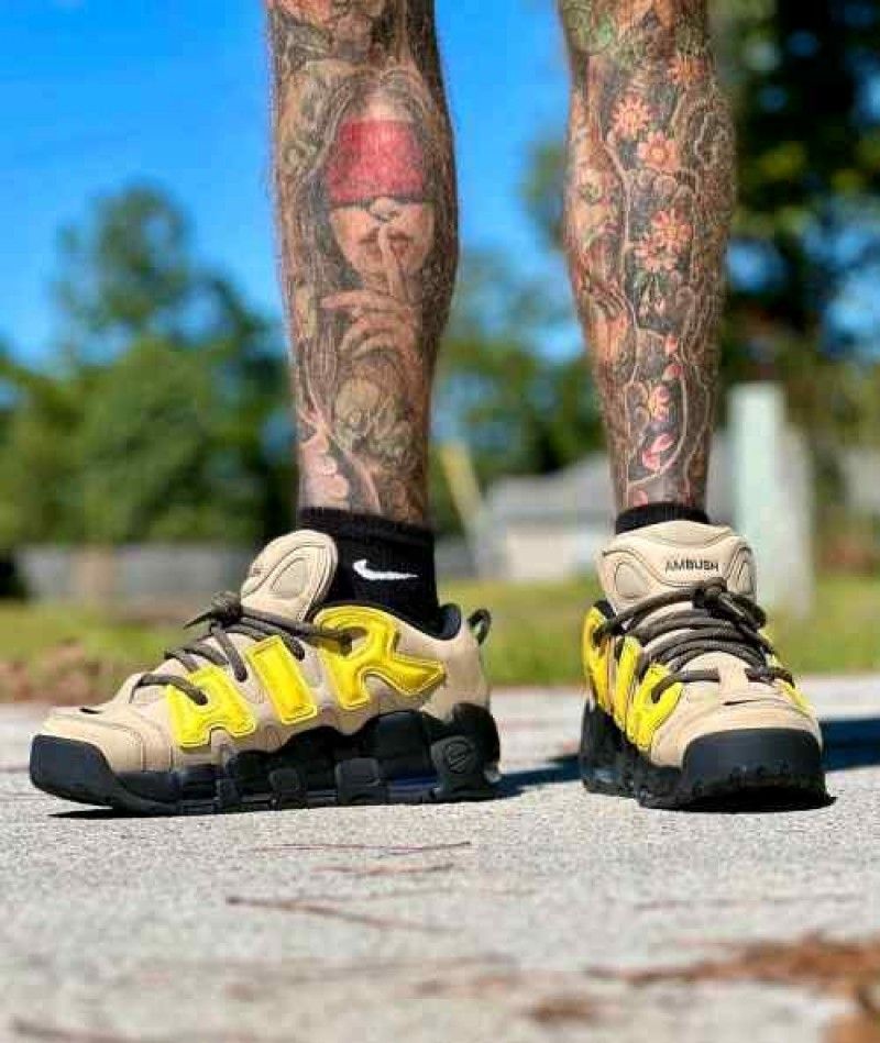 nikkee ambush x air more uptempo limestone sale