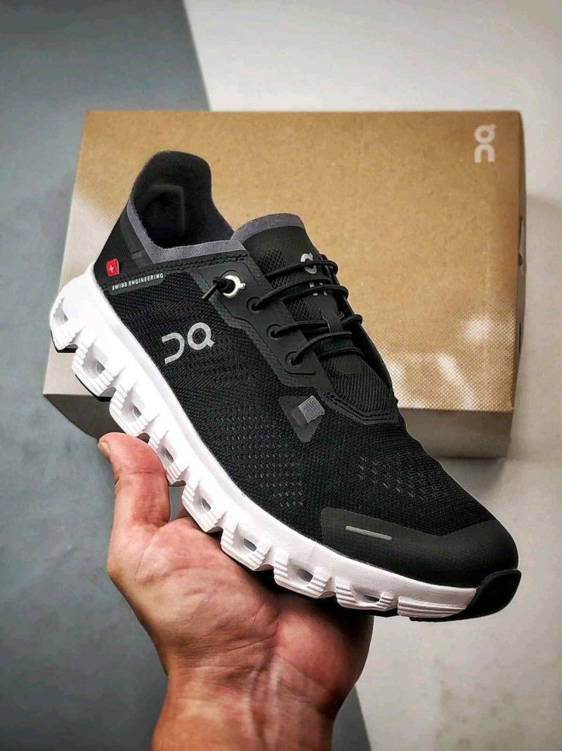 On Cloud 6 Coast Black white