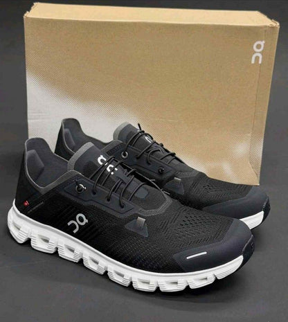 On Cloud 6 Coast Black white