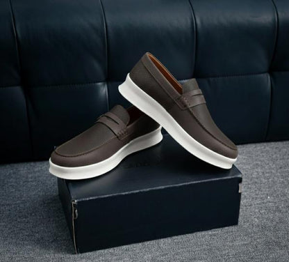 TIMBERLAND SLIP ON BROWN WHITE 0044