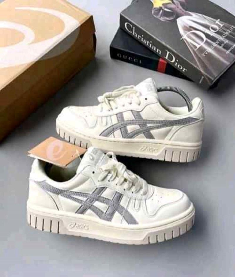 asiccsss court mz cream grey SALE