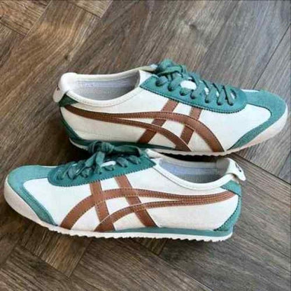 Onitskaa Tiger Mexico 66 Green Cream Brown fix