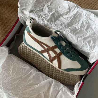 Onitskaa Tiger Mexico 66 Green Cream Brown fix