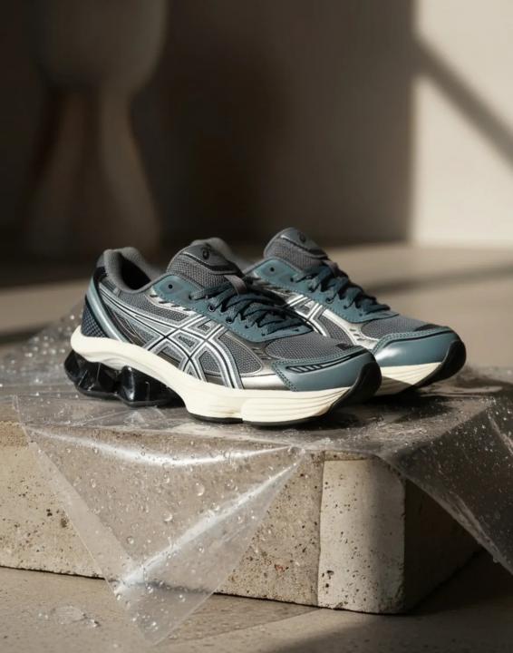 Asic.s Gel-Kinetic Fluent Grey