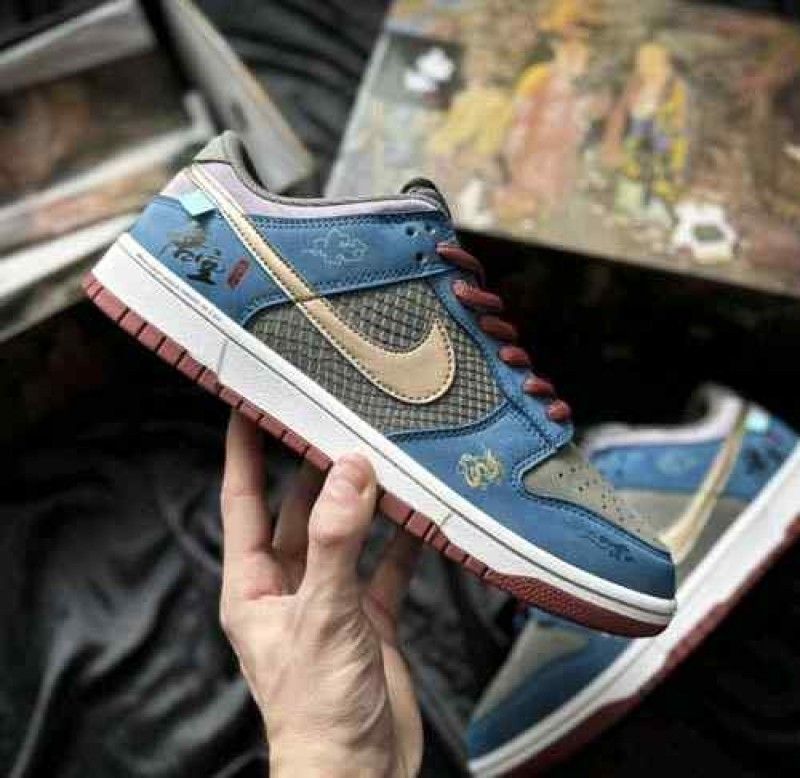 Nikkee Air Jordan 1 Low MYTH WUKONG WITH ACCESSORIES