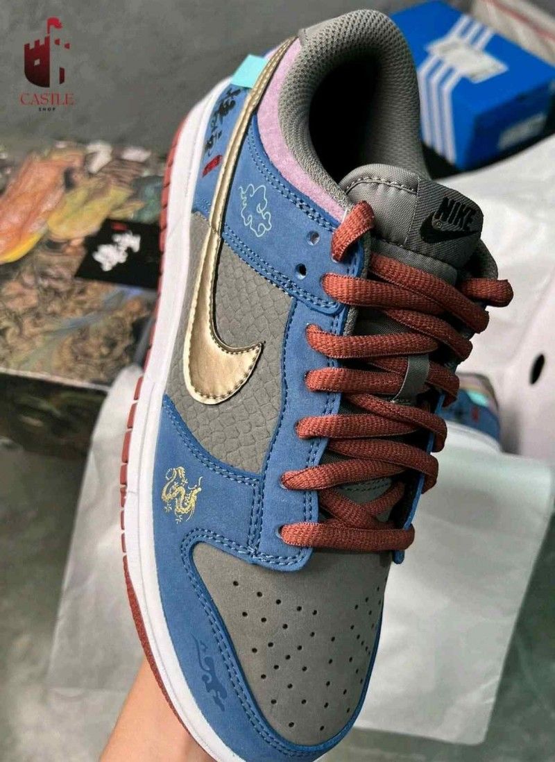 Nikkee Air Jordan 1 Low MYTH WUKONG WITH ACCESSORIES
