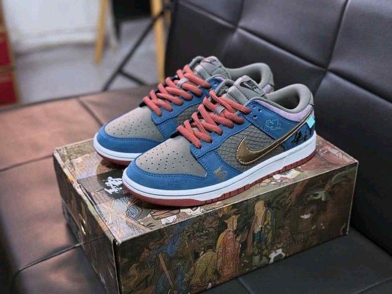 Nikkee Air Jordan 1 Low MYTH WUKONG WITH ACCESSORIES