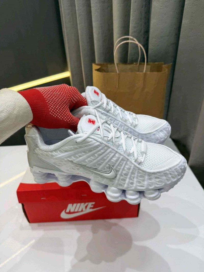 Nikkee Shox TL Metallic White