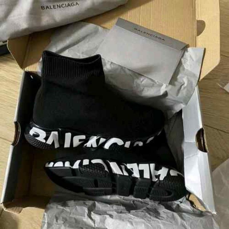 Balenciagaa Speed Runners Graffi black