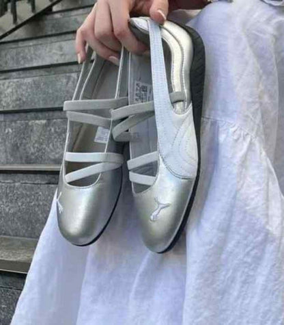 Pummaa Speedcat Ballet Silver Metallic for her