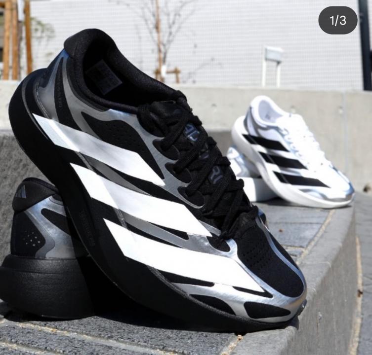 ADIDA_S ADIZERO EVO SI EXO WHITE-BLACK SILVER