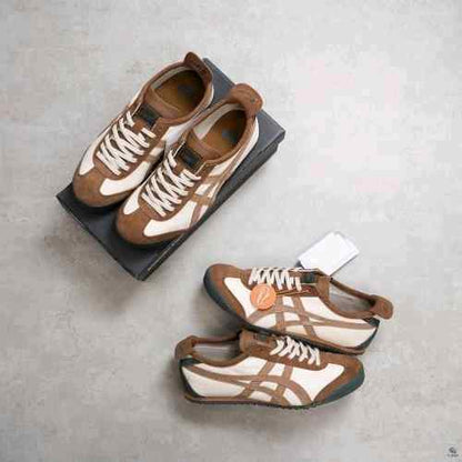 ONITSUKAA TIGER CACAO BROWN SNEAKERS