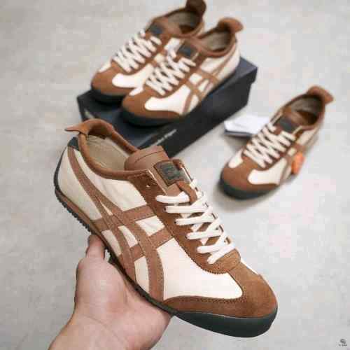 ONITSUKAA TIGER CACAO BROWN SNEAKERS