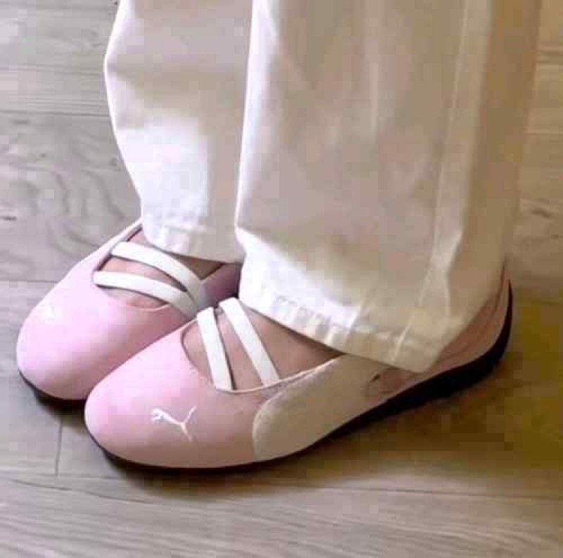 Pummaa speedcat PRM ballet WHITE PINK for her