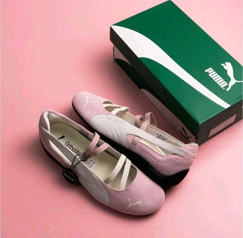 Pummaa speedcat PRM ballet WHITE PINK for her