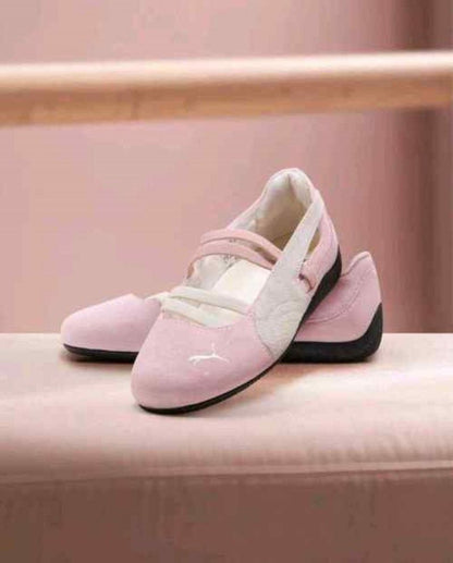 Pummaa speedcat PRM ballet WHITE PINK for her