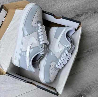Nik ee Air Force 1 07 Lv8 Wolf Grey