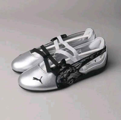 pummaa Speedcat Og Ballet Lace Silver