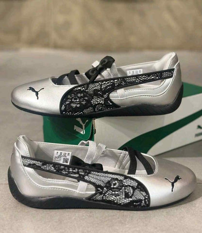 pummaa Speedcat Og Ballet Lace Silver