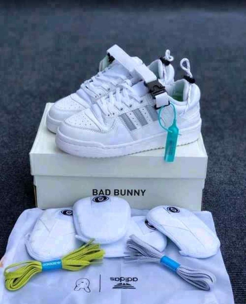 adiddass bad bunny white for her