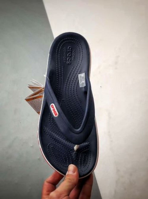 croc bayaband flip navy pepper legit quality