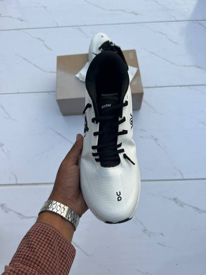 Kith x On Cloudzone White Black