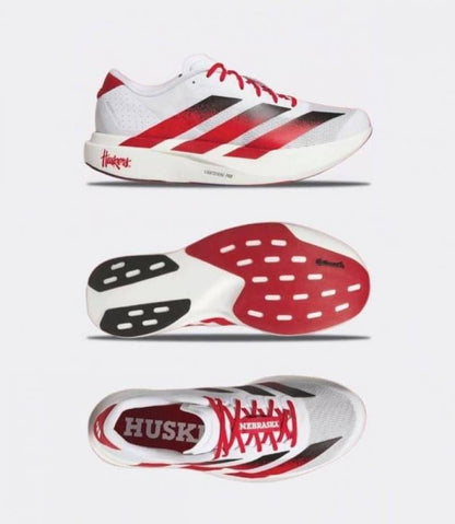 ADIIDAS ADIZERO EVO SL NEBRASKA CORNHUSKERS