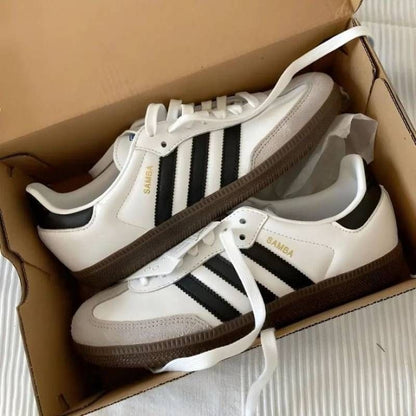 Addidas samba white black