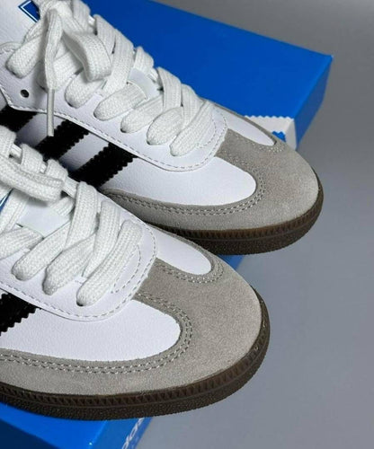 Addidas samba white black