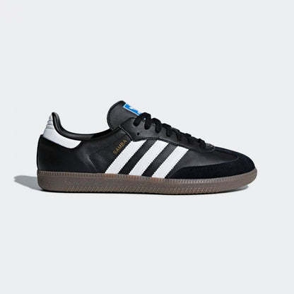 Adidaass samba black white