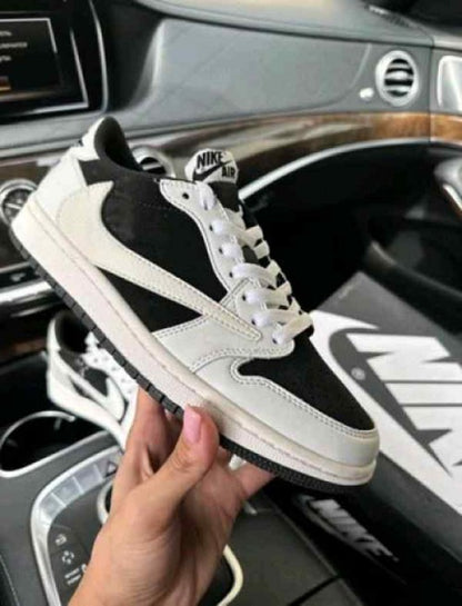 Nikee air jordan retro 1 low travis scott x panda semi ua