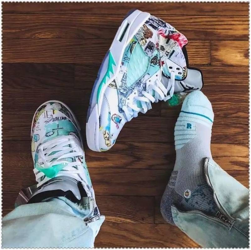 Air Jordan  retro 5 wings