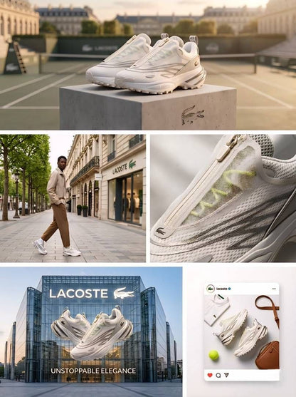 Lacost  audyssor trail white