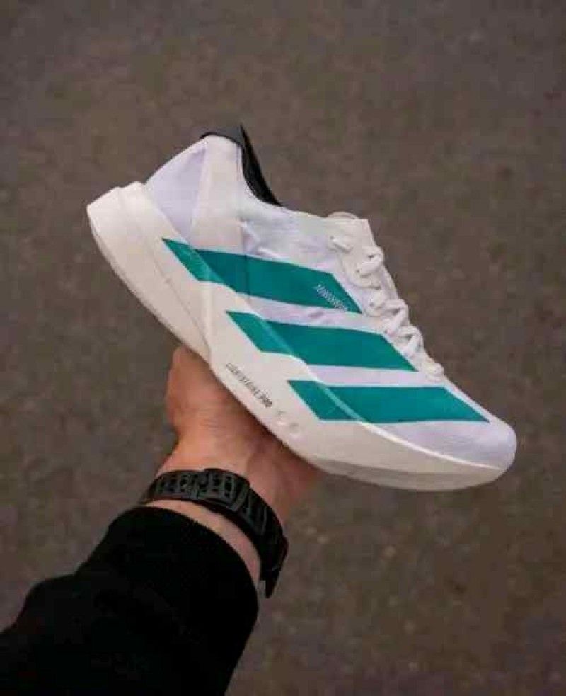 Adidaass Adizero EVO SL White Pure Teal