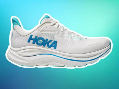 Hoka One One bondi 9 White Blue