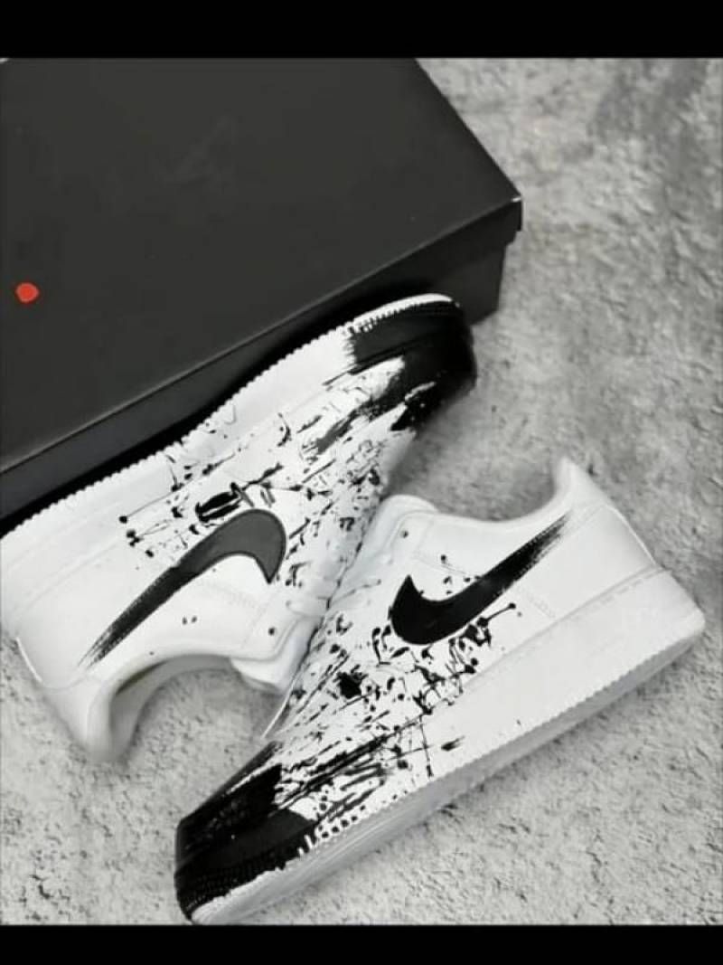 Nik_Airforce 1 black costom