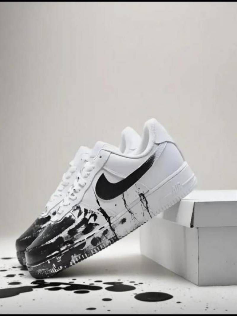 Nik_Airforce 1 black costom