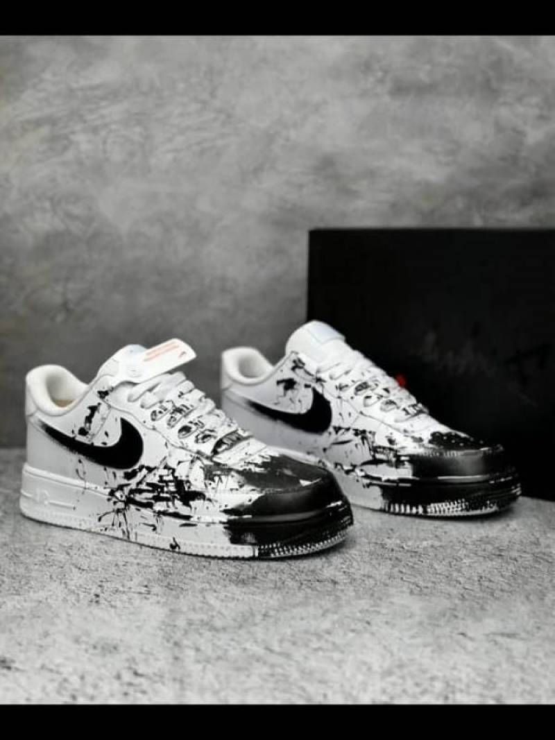 Nik_Airforce 1 black costom