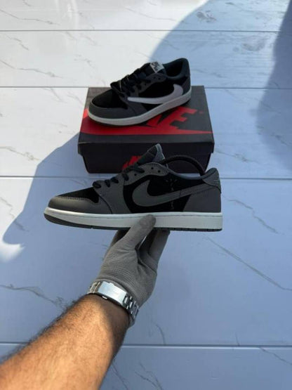 Air Jordan Retro 1 low travis scott fragment black Grey