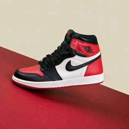 Air Jordan 1 Retro High OG Bred Toe Red semi ua