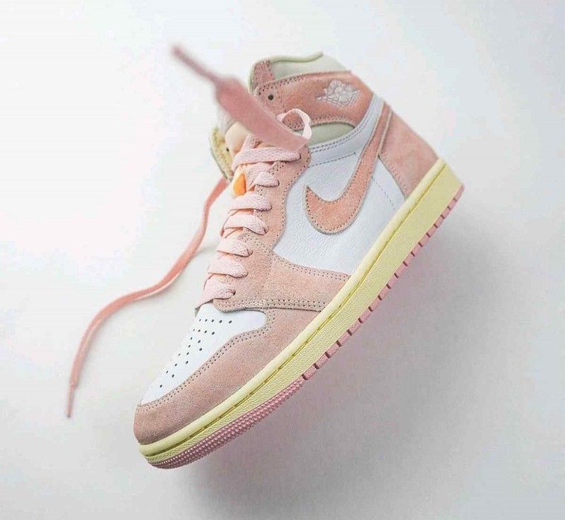 Nikkee air jordan 1 high WASHED PINK semi ua for HER