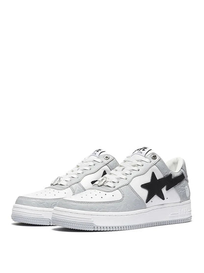 A BATHING APE BAPE STA LOW GREY BLACK SALE