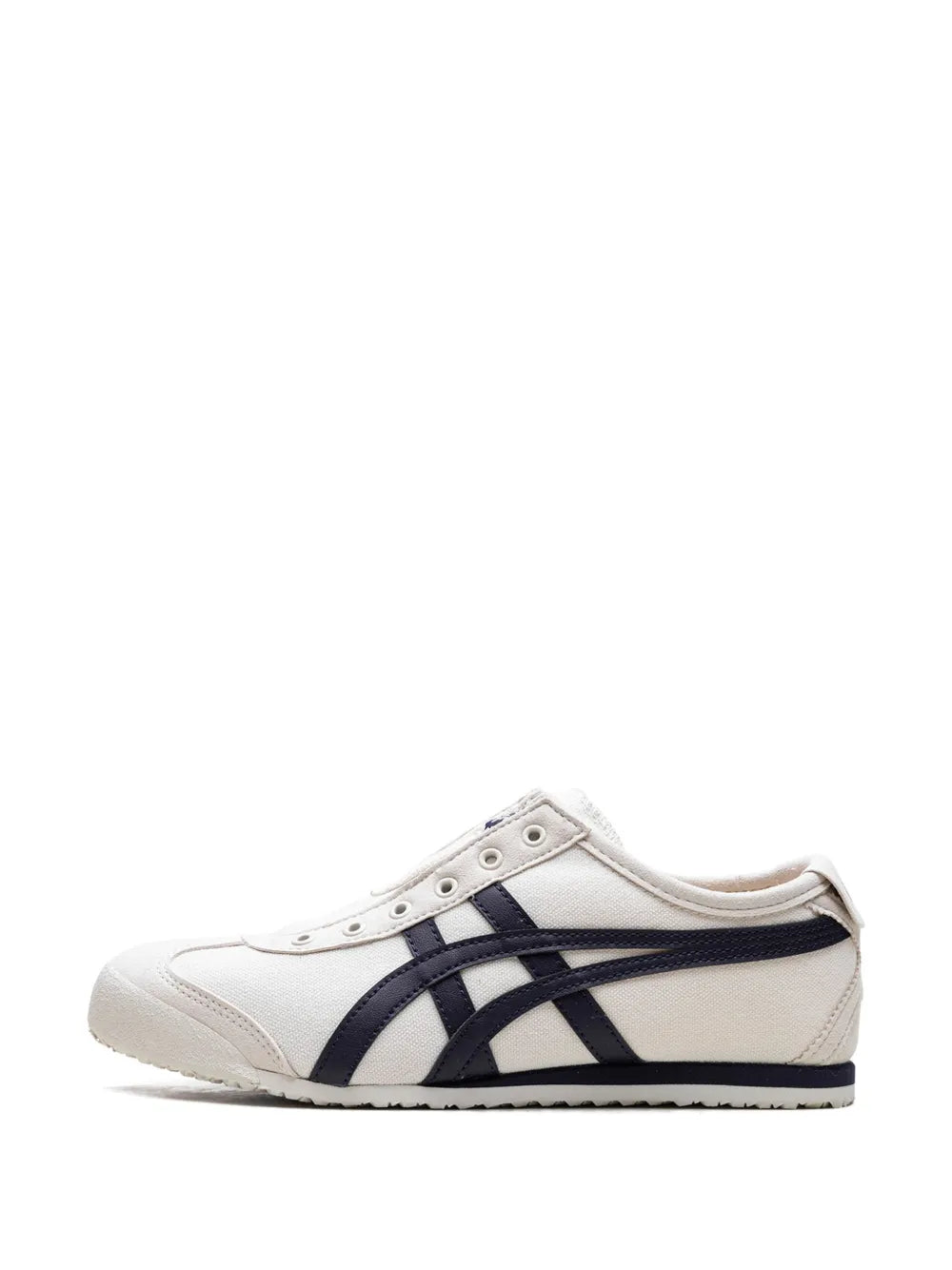 tiger mexico 66 slip on white navy - 2