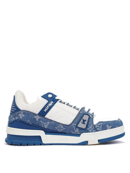 Louis Vuitton Trainer Denim Blue