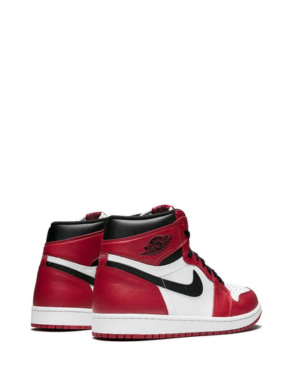 Nike Air Jordan Retro 1 Chicago Black Toe