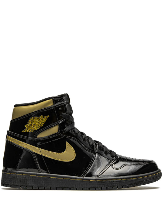 air jordan retro 1 high black gold
