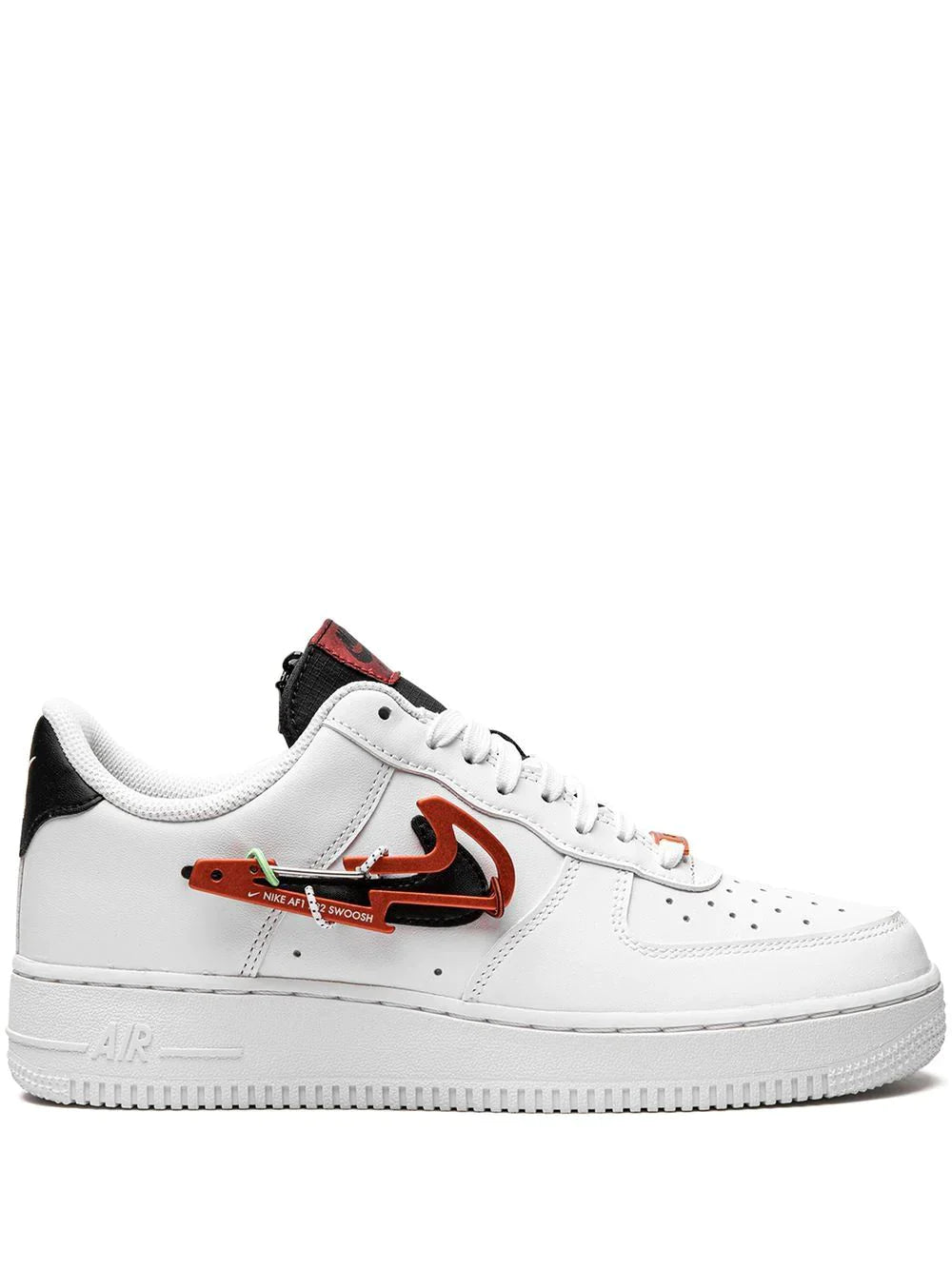 Nike Airforce 1 Low Carabiner Swoosh Red Fix Rate