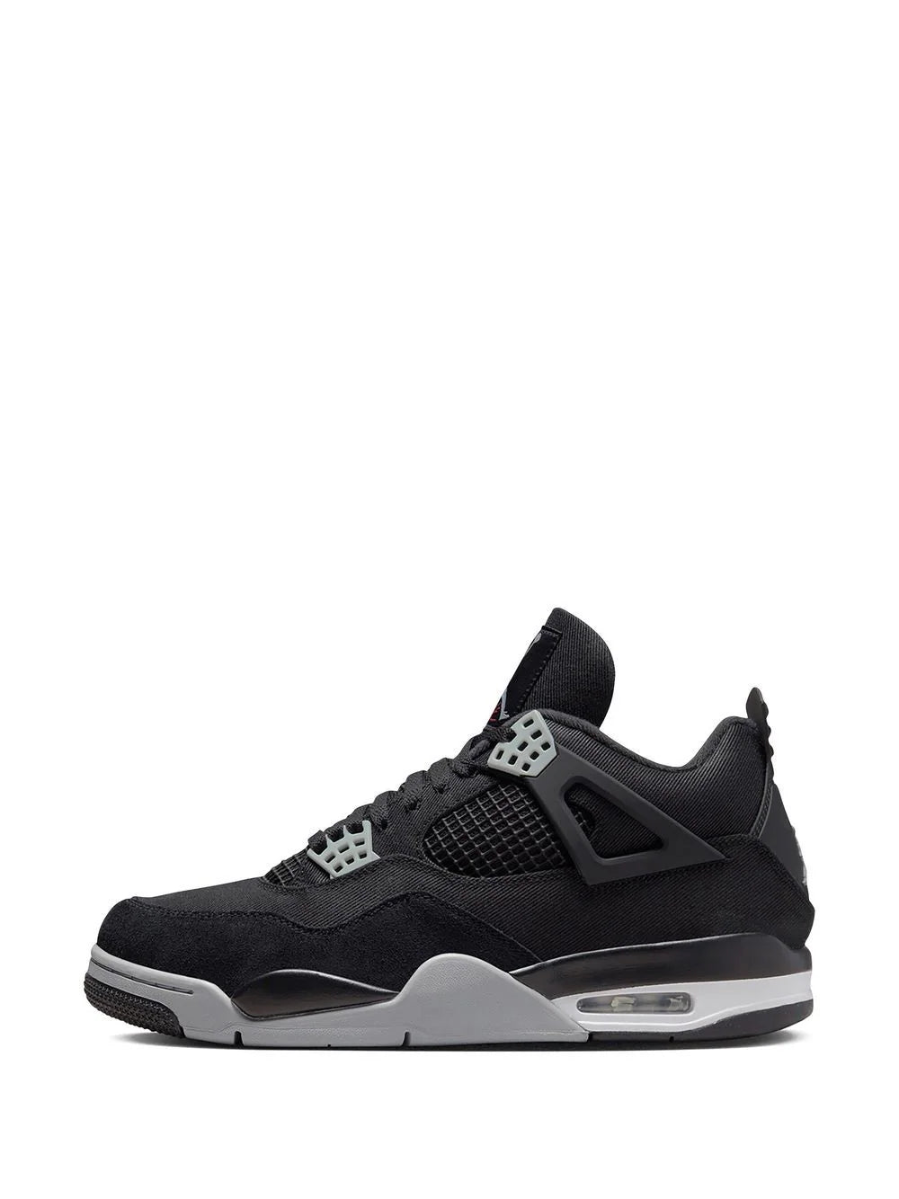 Jordan Retro 4 BLACK CANVAS